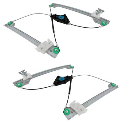 Rareelectrical - New Front Left And Front Right Window Regulator Compatible With Nissan Maxima Sv Maxima S 2009-2014 - Image 2