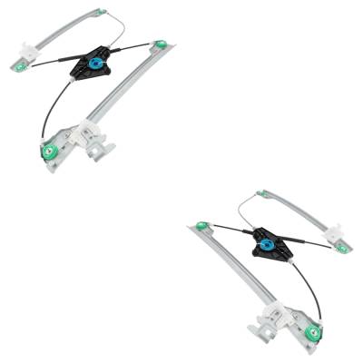Rareelectrical - New Front Left And Front Right Window Regulator Compatible With Nissan Maxima Sv Maxima S 2009-2014 - Image 3