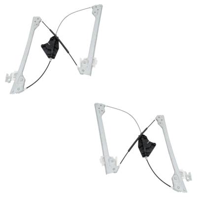 Rareelectrical - New Front Left And Front Right Window Regulator Compatible With Nissan Maxima Sv Maxima S 2009-2014 - Image 4