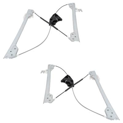 Rareelectrical - New Front Left And Front Right Window Regulator Compatible With Nissan Maxima Sv Maxima S 2009-2014 - Image 6