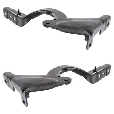 Rareelectrical - New Pair Of Hood Hinge Compatible With Jeep Cherokee Limited 6 Cyl 3.2L Cherokee High Altitude 4 Cyl - Image 2