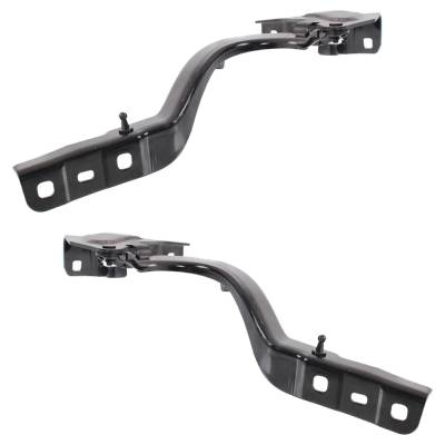 Rareelectrical - New Pair Of Hood Hinge Compatible With Jeep Cherokee Limited 6 Cyl 3.2L Cherokee High Altitude 4 Cyl - Image 3