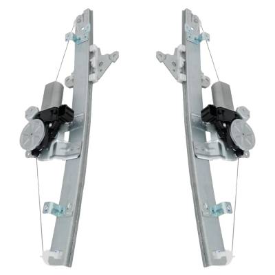 Rareelectrical - New Front Left And Front Right Window Regulator Compatible With Nissan Altima S 4 Cyl 2.5L Altima Sl - Image 3