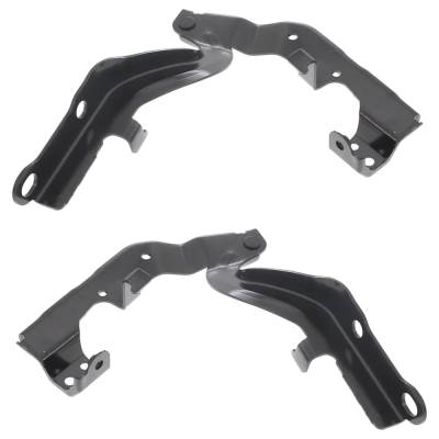 Rareelectrical - New Pair Of Hood Hinge Compatible With Lexus Es350 Base 6 Cyl 3.5L Es300h Base 4 Cyl 2.5L 2013-2018 - Image 3