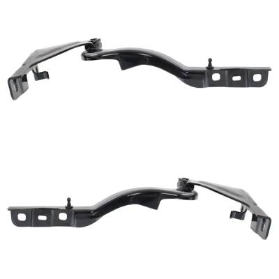 Rareelectrical - New Pair Of Hood Hinge Compatible With Jeep Cherokee Limited 4 Cyl 2.4L Cherokee 75Th Anniversary 4 - Image 5