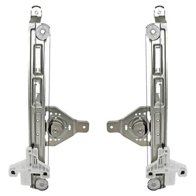 Rareelectrical - New Rear Left And Rear Right Window Regulator Compatible With Jeep Compass 75Th Anniversary 4 Cyl - Image 1