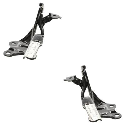 Rareelectrical - New Pair Of Hood Hinge Compatible With Lexus Is250 Base 6 Cyl 2.5L Is250 C 6 Cyl 2.5L 2006-2015 By - Image 3