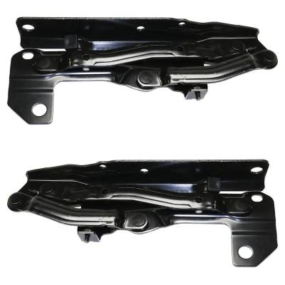 Rareelectrical - New Pair Of Hood Hinge Compatible With Jeep Patriot 75Th Anniversary Patriot Latitude X 2007-2017 By - Image 1