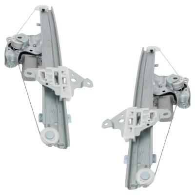 Rareelectrical - New Front Left And Front Right Window Regulator Compatible With Nissan Altima Sr 4 Cyl 2.5L Altima - Image 6
