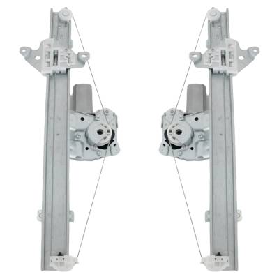 Rareelectrical - New Front Left And Front Right Window Regulator Compatible With Nissan Altima Platinum 4 Cyl 2.0L - Image 4
