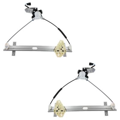 Rareelectrical - Front Left And Front Right Window Regulator Compatible With Acura Tl Base 6 Cyl 3.2L Tl Type-S 6 Cyl - Image 5