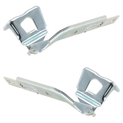 New Pair Of Hood Hinge Compatible With Audi A4 Allroad Technik S4 Technik 2009-2016 By Au1236100