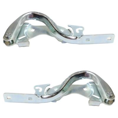 Rareelectrical - New Pair Of Hood Hinge Compatible With Fiat 500 Easy 500 1957 Retro Edition 2012-2019 By Fi1236100 - Image 4