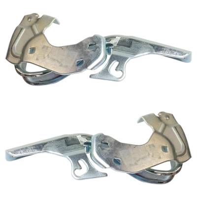 Rareelectrical - New Pair Of Hood Hinge Compatible With Fiat 500 Lounge 500 Abarth 2012-2019 By Fi1236100 Fi1236101 - Image 5