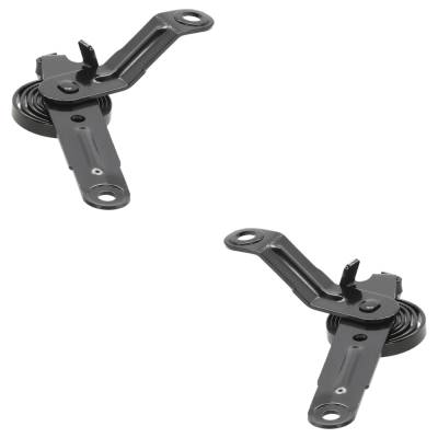 Rareelectrical - New Pair Of Hood Hinge Compatible With Cadillac Chevrolet Gmc Suburban 1500 Ltz 8 Cyl 5.3L Suburban - Image 8