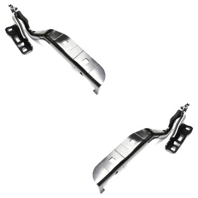 Rareelectrical - New Pair Of Hood Hinge Compatible With Dodge Dart Se Dart Aero 2013-2016 By Ch1236136 Ch1236137 - Image 2
