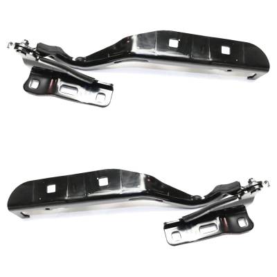 Rareelectrical - New Pair Of Hood Hinge Compatible With Dodge Dart Rallye Dart R/T 2013-2016 By Ch1236136 Ch1236137 - Image 6