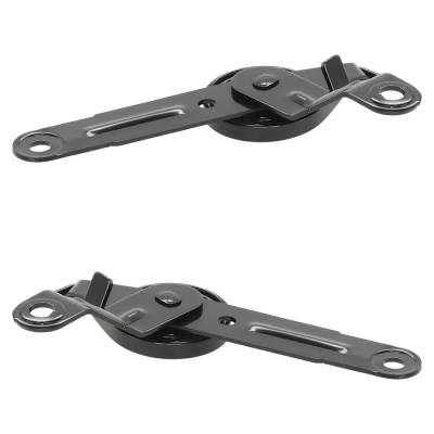 Rareelectrical - New Pair Of Hood Hinge Compatible With Cadillac Chevrolet Gmc Escalade Esv Premium 8 Cyl 6.2L - Image 6