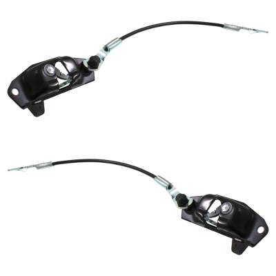 Rareelectrical - New Pair Of Tailgate Latch Compatible With Gmc Sierra 2500 Hd Classic Sl 8 Cyl 6.6L Sierra 2500 Hd - Image 3