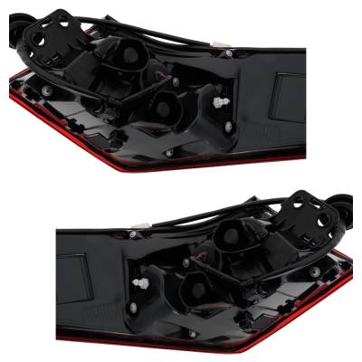 Rareelectrical - New Pair Of Outer Tail Light Compatible With Lexus Es350 Base 6 Cyl 3.5L Es350 F Sport 6 Cyl 3.5L - Image 5