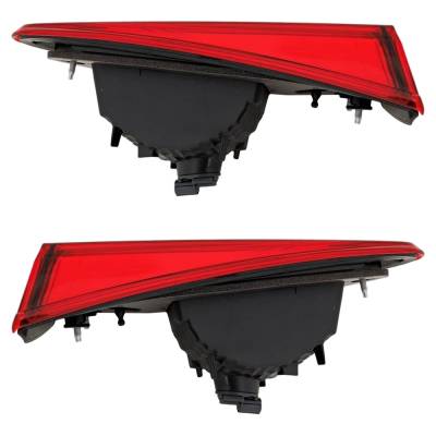 Rareelectrical - New Pair Of Back Up Light Compatible With Subaru Crosstrek Outdoor Crosstrek Hybrid Limited - Image 4