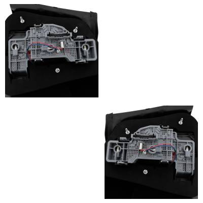 Rareelectrical - New Pair Of Tail Light Compatible With Mercedes Benz Glk350 Base 6 Cyl 3.5L Glk350 4Matic 6 Cyl 3.5L - Image 5