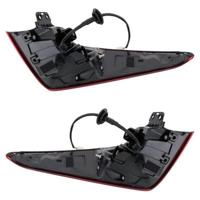 Rareelectrical - New Pair Of Outer Tail Light Compatible With Lexus Es250 Base 4 Cyl 2.5L Es300h Ultra Luxury 4 Cyl - Image 4