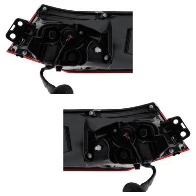 Rareelectrical - New Pair Of Outer Tail Light Compatible With Lexus Es250 Base 4 Cyl 2.5L Es300h Ultra Luxury 4 Cyl - Image 5