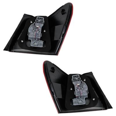 Rareelectrical - New Pair Of Tail Light Compatible With Mercedes Benz Glk350 4Matic 6 Cyl 3.5L Glk350 Base 6 Cyl 3.5L - Image 3