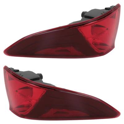 Rareelectrical - New Pair Of Inner Tail Light Compatible With Ford Ecosport Titanium 4 Cyl 2.0L Ecosport Se 3 Cyl - Image 2