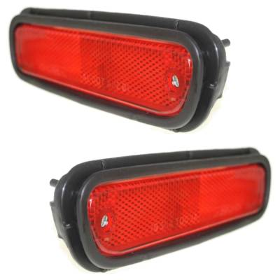 Rareelectrical - New Rear Left And Rear Right Side Marker Compatible With Honda Accord Ex 6 Cyl 3.0L Accord Lx 4 Cyl - Image 2