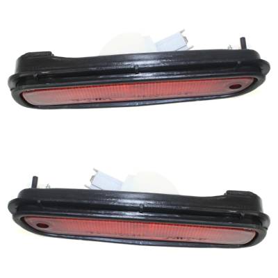 Rareelectrical - New Rear Left And Rear Right Side Marker Compatible With Honda Accord Ex 6 Cyl 3.0L Accord Lx 4 Cyl - Image 6