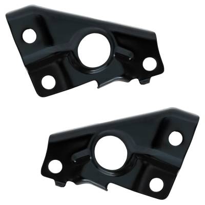 Rareelectrical - New Pair Of Radiator Support Bracket Compatible With Volkswagen Beetle Classic 4 Cyl 1.8L Beetle - Image 1