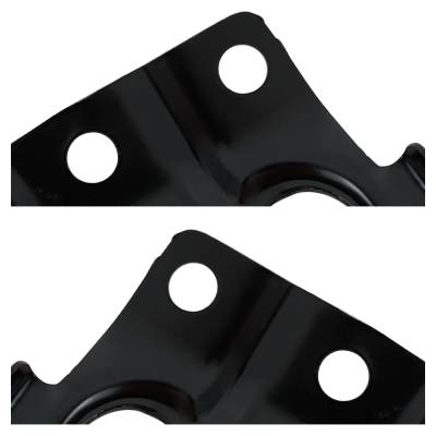 Rareelectrical - New Pair Of Radiator Support Bracket Compatible With Volkswagen Beetle Classic 4 Cyl 1.8L Beetle - Image 7