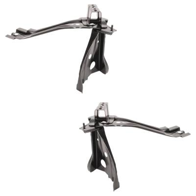 Rareelectrical - New Pair Of Radiator Support Bracket Compatible With Subaru Crosstrek Base 4 Cyl 2.0L Crosstrek - Image 2