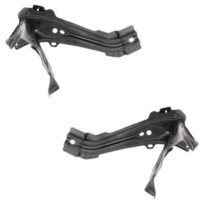 Rareelectrical - New Pair Of Radiator Support Bracket Compatible With Subaru Crosstrek Base 4 Cyl 2.0L Crosstrek - Image 5