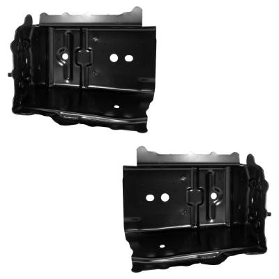 New Pair Of Radiator Support Bracket Compatible With Toyota Highlander Xse 4 Cyl 2.4L Highlander