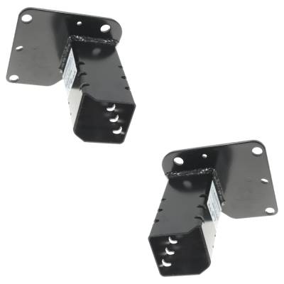 Rareelectrical - New Pair Of Radiator Support Bracket Compatible With Jeep Cherokee 75Th Anniversary 4 Cyl 2.4L - Image 5