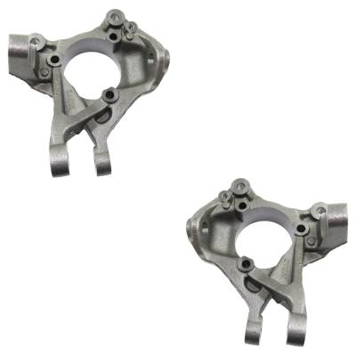 Rareelectrical - New Front Left And Front Right Knuckle Compatible With Jeep Wrangler Sahara 6 Cyl 3.8L Wrangler Jk - Image 2