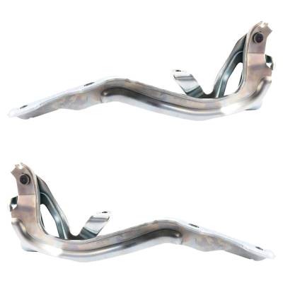 Rareelectrical - New Pair Of Hood Hinge Compatible With Nissan Versa Sv 4 Cyl 1.6L Versa S 4 Cyl 1.6L 2020-2023 By - Image 3