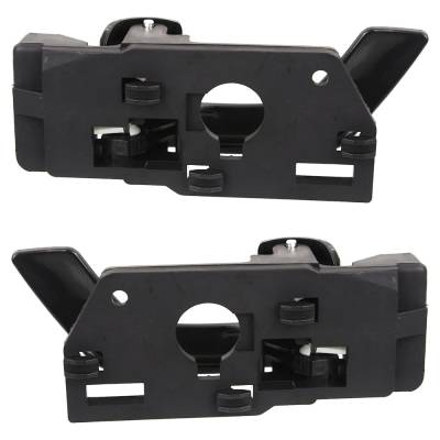 Rareelectrical - Front Driver And Passenger Side Interior Door Handle Compatible With 2003-2008 Hyundai Tiburon Black - Image 5