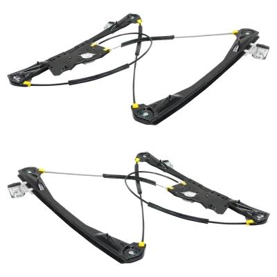 Rareelectrical - New OEM Replacement Front Left And Front Right Window Regulator Compatible With Lincoln Ls Base 6 - Image 3