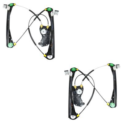 Rareelectrical - New OEM Replacement Front Left And Front Right Window Regulator Compatible With Lincoln Ls Base 6 - Image 5