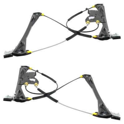 Rareelectrical - New OEM Replacement Front Left And Front Right Window Regulator Compatible With Lincoln Ls Lse 6 Cyl - Image 6