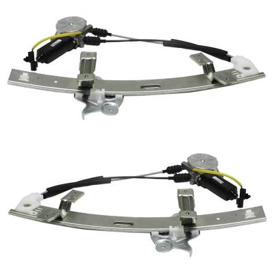 Rareelectrical - New Front Power Window Regulator With Motor Set Compatible With 1991-1996 Dodge Stealth Base R/T - Image 4