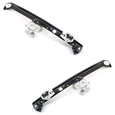 Rareelectrical - New OEM Replacement Rear Left And Rear Right Window Regulator Compatible With Bmw X5 4.4I 8 Cyl 4.4L - Image 2