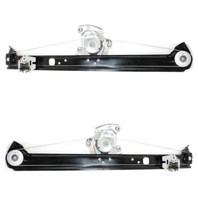 Rareelectrical - New OEM Replacement Rear Left And Rear Right Window Regulator Compatible With Bmw X5 4.4I 8 Cyl 4.4L - Image 4