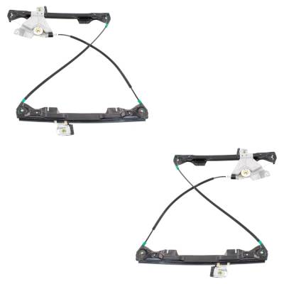 Rareelectrical - New Front Left And Front Right Window Regulator Compatible With Jaguar X-Type Vanden Plas X-Type - Image 5