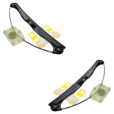 Rareelectrical - New Rear Left And Rear Right Window Regulator Compatible With Audi A3 Base 4 Cyl 2.0L A3 Quattro - Image 2