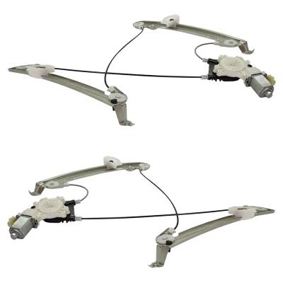 Rareelectrical - Front Left And Front Right Window Regulator Compatible With Dodge Caliber Uptown 4 Cyl 2.0L Caliber - Image 3